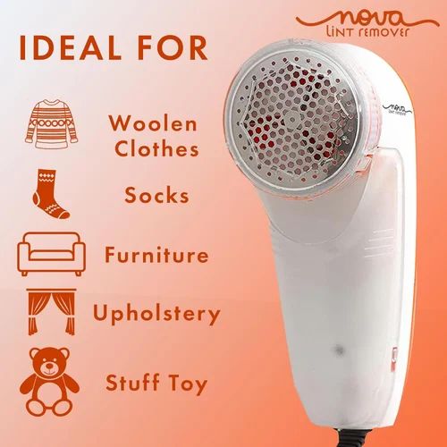Fabric Shaver & Lint Remover | Rechargeable Fuzz Remover for Clothes, Sweaters & Upholstery