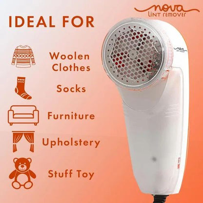 Fabric Shaver & Lint Remover | Rechargeable Fuzz Remover for Clothes, Sweaters & Upholstery