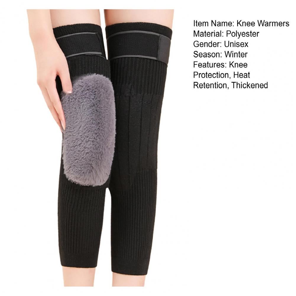 Pack of 2 Leg Warmers | Unisex Knee Warmers for Men & Women – Soft, Stretchable & Warm