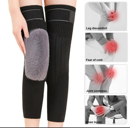 Pack of 2 Leg Warmers | Unisex Knee Warmers for Men & Women – Soft, Stretchable & Warm