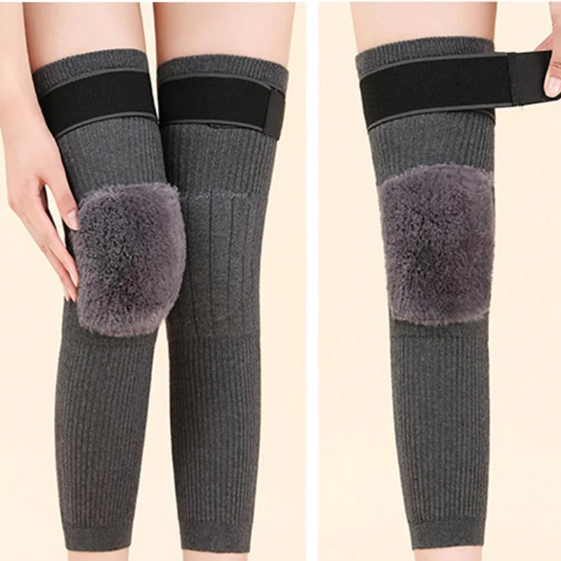 Pack of 2 Leg Warmers | Unisex Knee Warmers for Men & Women – Soft, Stretchable & Warm