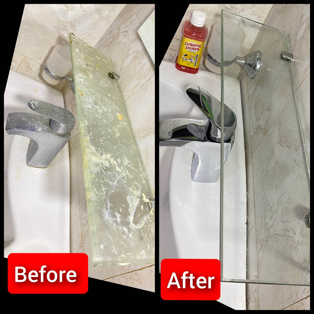 CHROME SHINER 130g | Instant Shine & Cleaner for Chrome, Glass & Sanitary Fittings