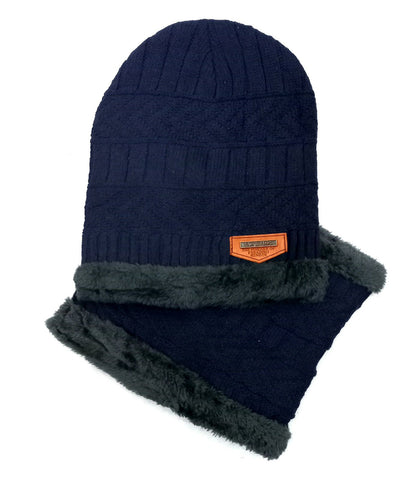 Winter Cap for Men & Women | Full Face Cover with Neck Warmer – 2-Piece Set for Bike Riders