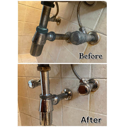 CHROME SHINER 130g | Instant Shine & Cleaner for Chrome, Glass & Sanitary Fittings