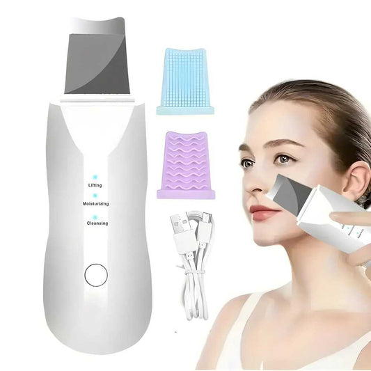 Deep Vibrate Skin Scrubber & Facial Peeling Cleaner