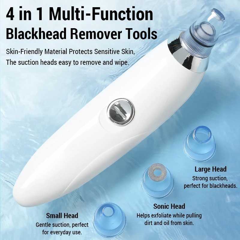Electric Blackhead Remover — Deep Pore Vacuum Cleanser | Clearer, Smoother Skin