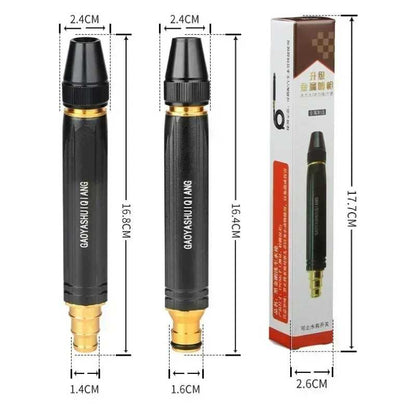 High-Pressure Metal Water Spray Gun – Multi-Pattern Nozzle