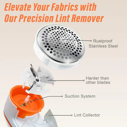 Fabric Shaver & Lint Remover | Rechargeable Fuzz Remover for Clothes, Sweaters & Upholstery