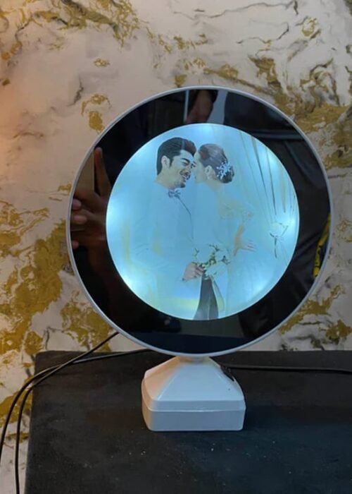 Round Shape Magic Miror Frame