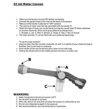 Multi-Functional 8-Mode High Pressure Washer with Liquid Dispenser - Image 4