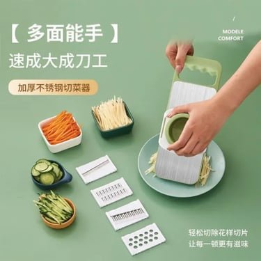 Vegetable Slicer with Handguard - Image 6